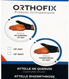 OF-5601-STD ORTHESE DE RHIZARTHROSE STD