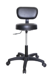 TABOURET MOBILE AVEC DOSSIER